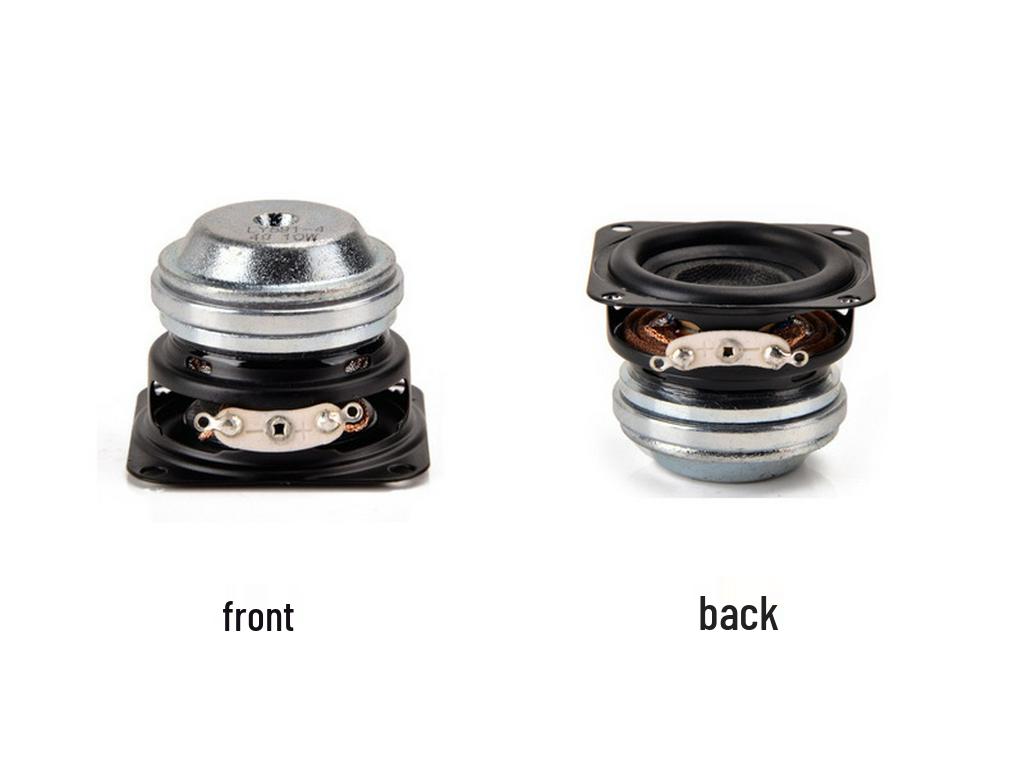 40MM 1,5-дюймовый полнодиапазонный динамик с мощными басами / Неодимовый магнитный 4 Ом 10 Вт Динамик для аудиофилов с большим ходом