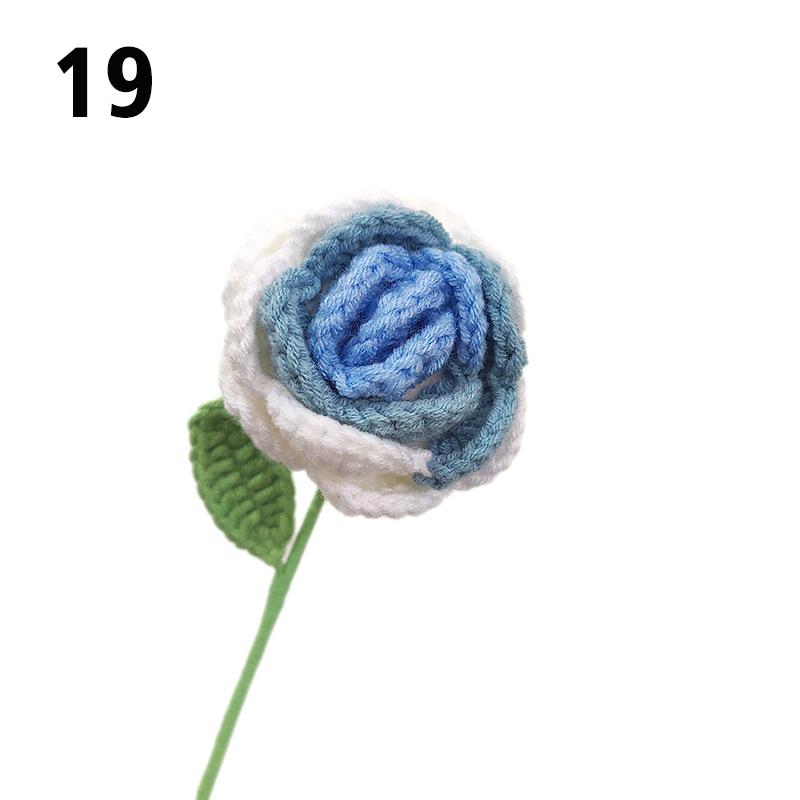 Подарок на День Учителя Подсолнух Вязаный Цветок Вязаный Цветок Ручной Работы Букет Домашний