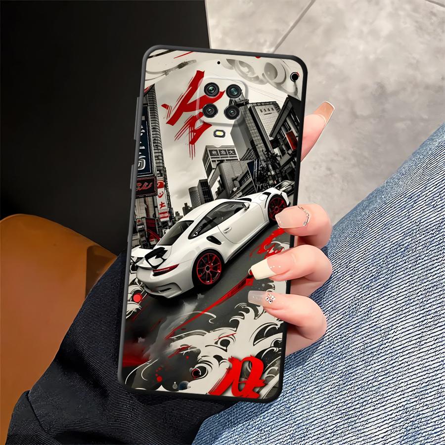 Мультяшный ретро-автомобиль Чехол для телефона для Xiaomi Redmi Note 14 12 11 A3 10 12C 13C 13 Pro Plus K80 9 8 7 14C A1 A4 A5 A2 A1 K40