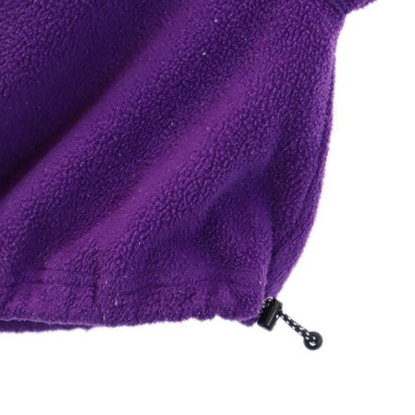 HUF Сделано в Японии пуловер Флисовая куртка M Фиолетовый Мужской Б/У