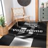 Juventus Customizable Name Carpet Design for Dormitory Kitchen Study room Foyer Anti-slip Rug Office home decor Birthday/Christmas Gift