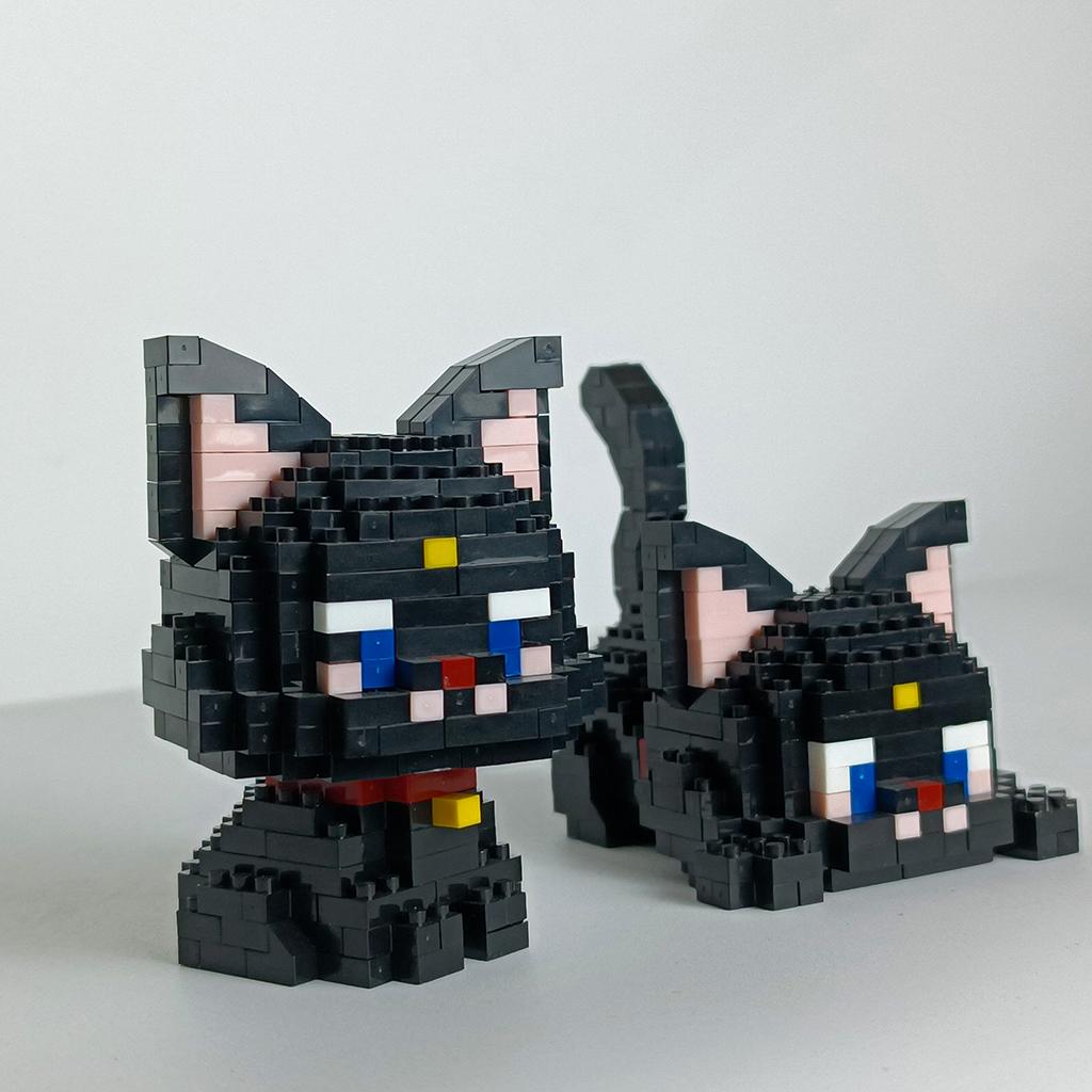 Набор игрушек-конструкторов Orange Cat Micro Mini: Создайте один из двух очаровательных стилей, несколько цветов для бесконечного веселья. Подарок
