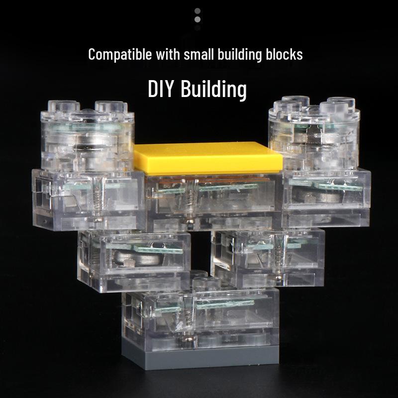 Светодиодные Магнитные Строительные Блоки: Аксессуары для DIY светящейся городской улицы