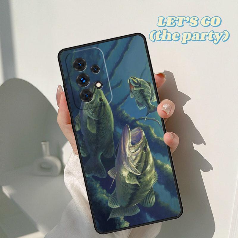 Fish Fishing phone case For Samsung Galaxy A42 A31 A40 A51 A71 A32 A80 A91 A52 A72 A73 A20e A21S A50 A70 A11 A12 Cover