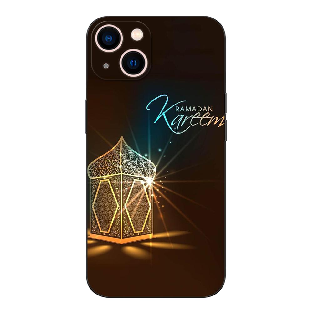 Black Tpu Case For OPPO A32 A33 A53 A53S A54 A55 A73 A74 A76 A77 A91 A94 A95 A93S A92S 4G 5G Ramadan