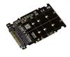 KALEA-INFORMATIQUE Adaptateur M2 PCIe M ET B Key Vers U2 (U.2 68Pin SFF-8639) - Compatible NVMe