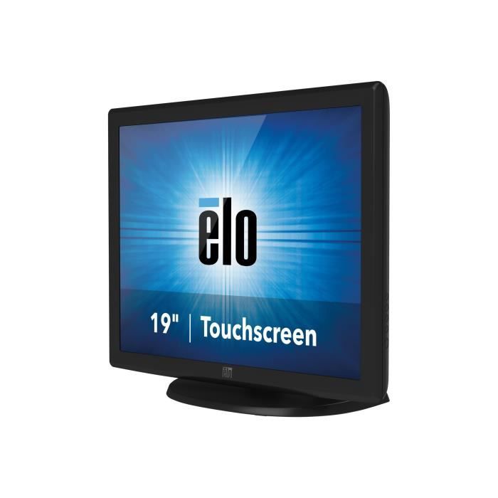 Touchscreen Elo Desktop Touchmonitors 1915L AccuTouch LCD 19" 1280 X 1024 187 Cd-m² 1000:1.5 Ms VGA Dark Gray