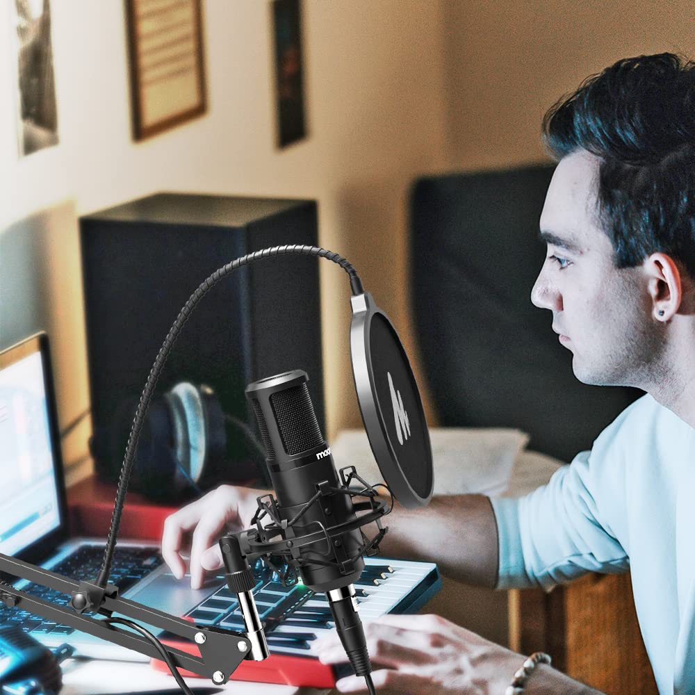 MAONO Pop Filter Double-Wall Tabletop MPF-2023