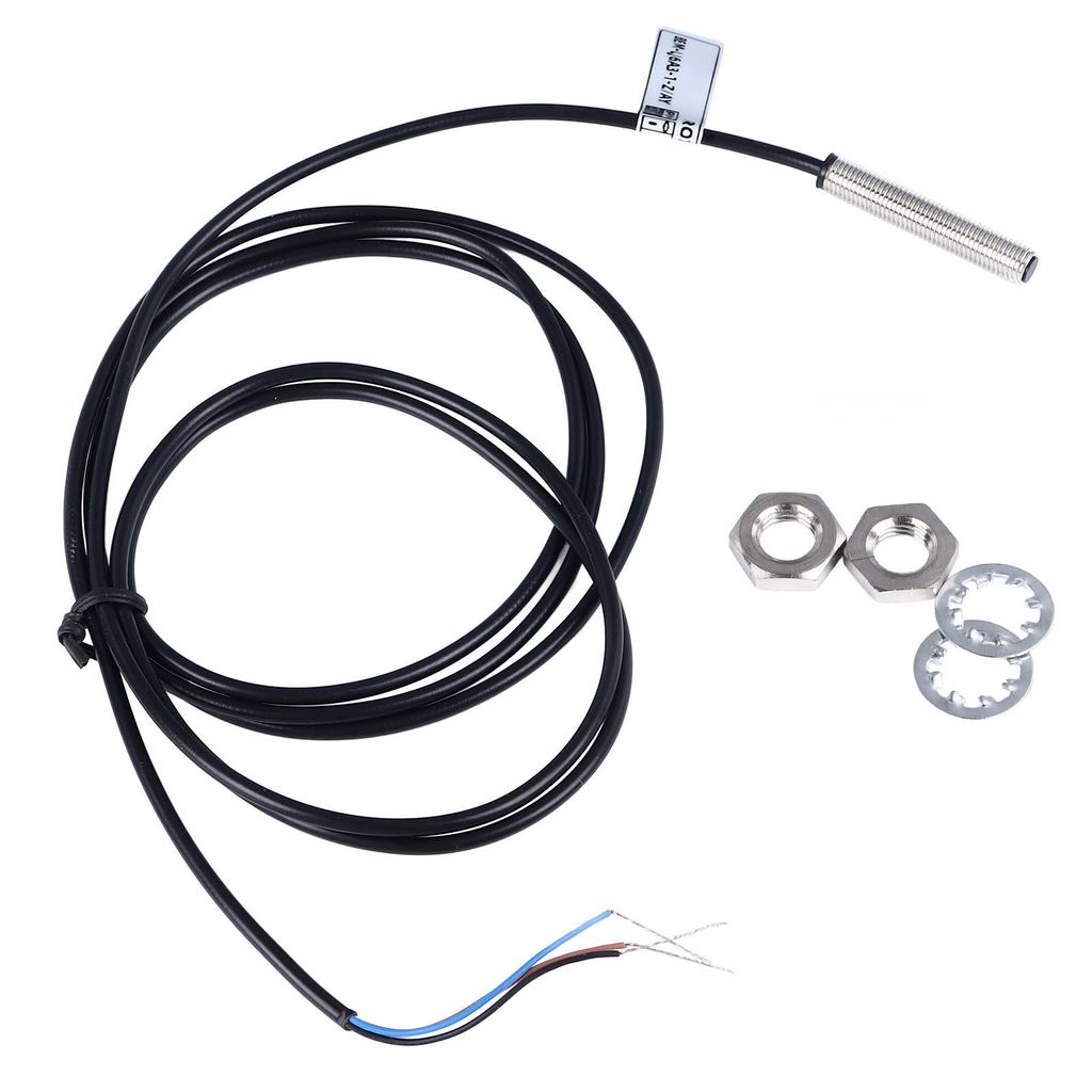 M6 Микро бесконтактный выключатель PNP 3 провода Нормально замкнутый Индуктивный датчик приближения 1мм Расстояние обнаружения DC6‑36V