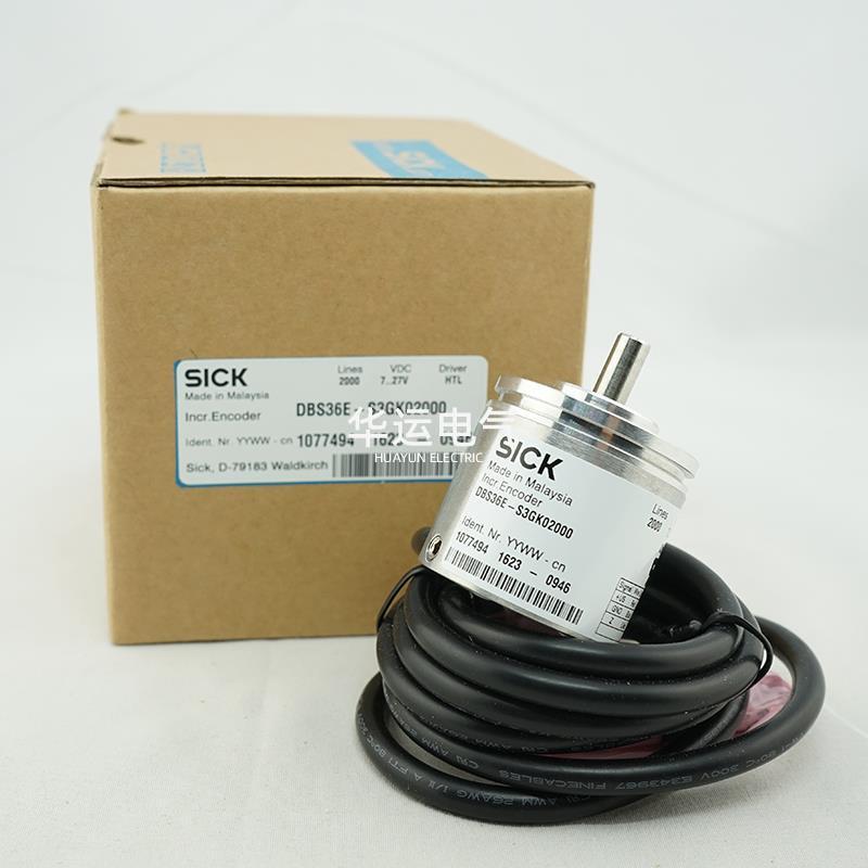 DBS36E-S3AK Encoder AJ EK GK (Multiple Resolutions: 600, 1000, 1024, 2000, 2048, 2500)