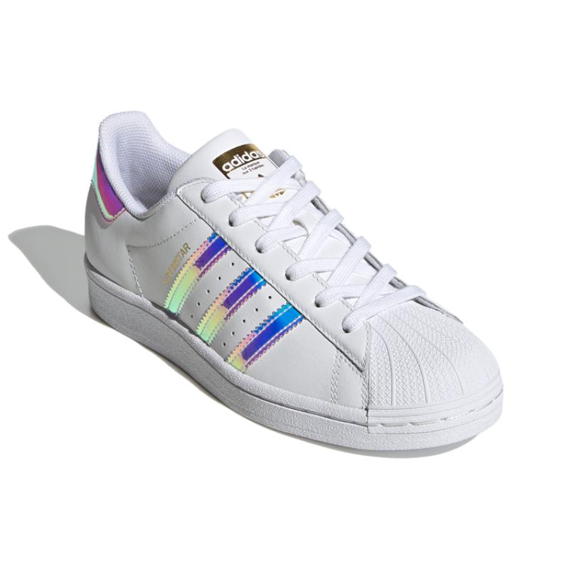 Adidas Женские кроссовки Superstar 'Белый Иридесцентный' FX7565