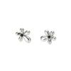 FINDELISE Signature Daisy Onyx Earrings