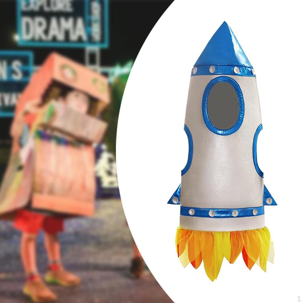 Children's Rocket Costume Clothes for Stage Performance Role Play