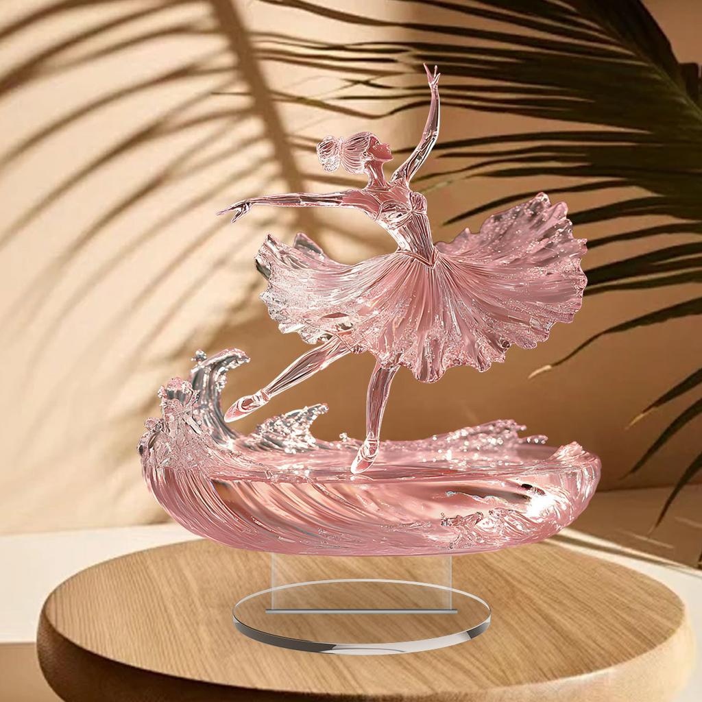 1 ballet dancer tabletop decoration accessory, perfect as a dance studio and birthday gift for dancing girls