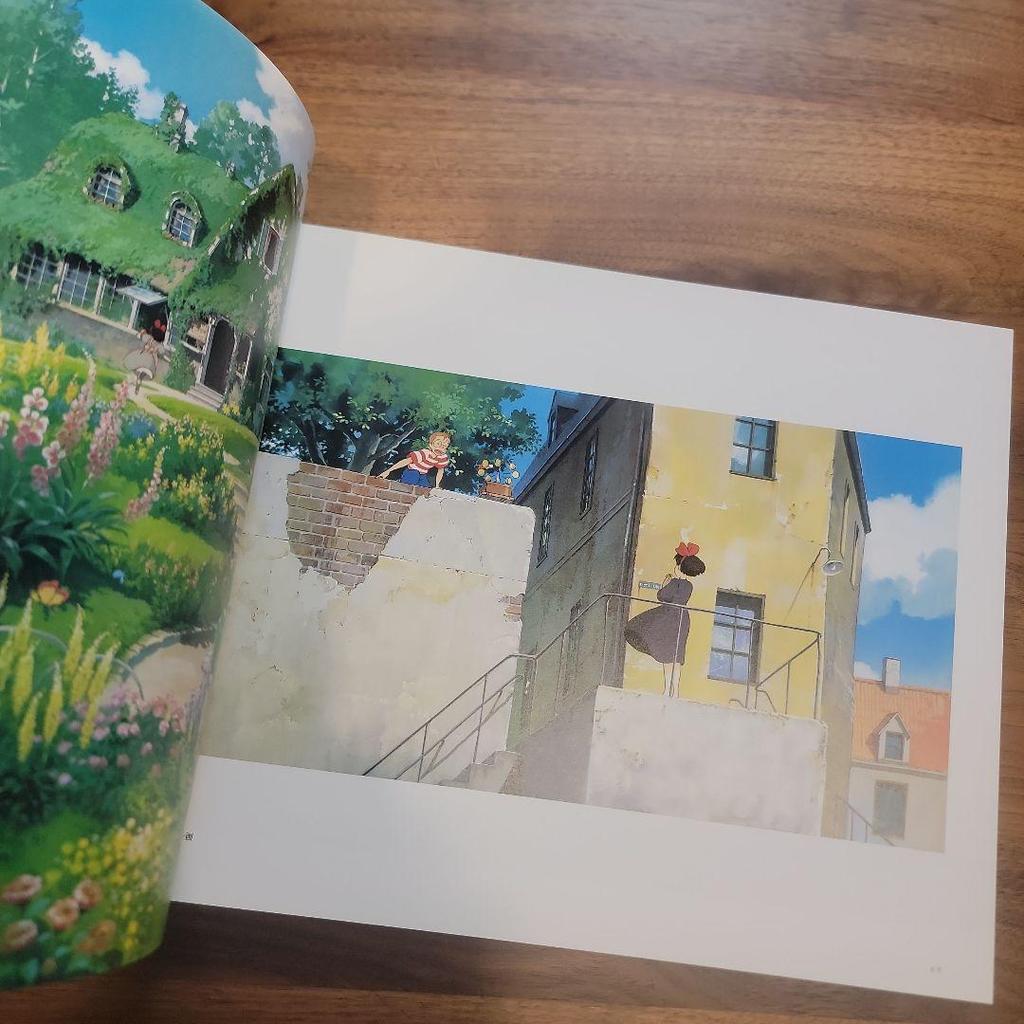 [Б/У] Выставка художника Ghibli Кадзуо Ога Материалы выставки Артбук