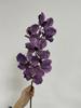 1Pcs Artificial Flower 7Heads Vanda Orchid Real Touch Orchids for Wedding Home Decoration Party Flower Arrangement Phalaenopsis