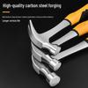Compact Multifunctional Hammer: Claw, Woodworking, Nailing, Safety & Nail-Pulling Tool