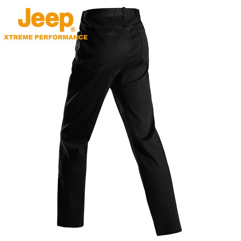 Jeep Мужские дышащие повседневные брюки свободного кроя с эластичностью