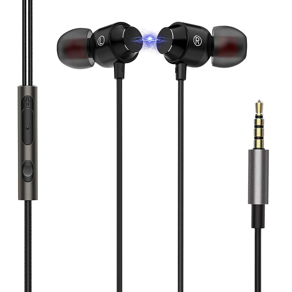 Wired Earphones with HIFI Sound Jack Volume Remote Control Noise Call Canal Type Home Computer with Many Models Earphones, Microphone, Quality, 3.5mm