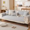 Cream Wind Sofa Cushion Universal In All Seasons French Skirt Sofa Cover Simple Non-Slip Chenille Seat Cushion Cover Cloth Towel