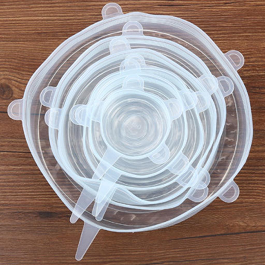 Пищевая силиконовая крышка для хранения срешей, растянутая пластиковая упаковка для фруктов, крышка чаши