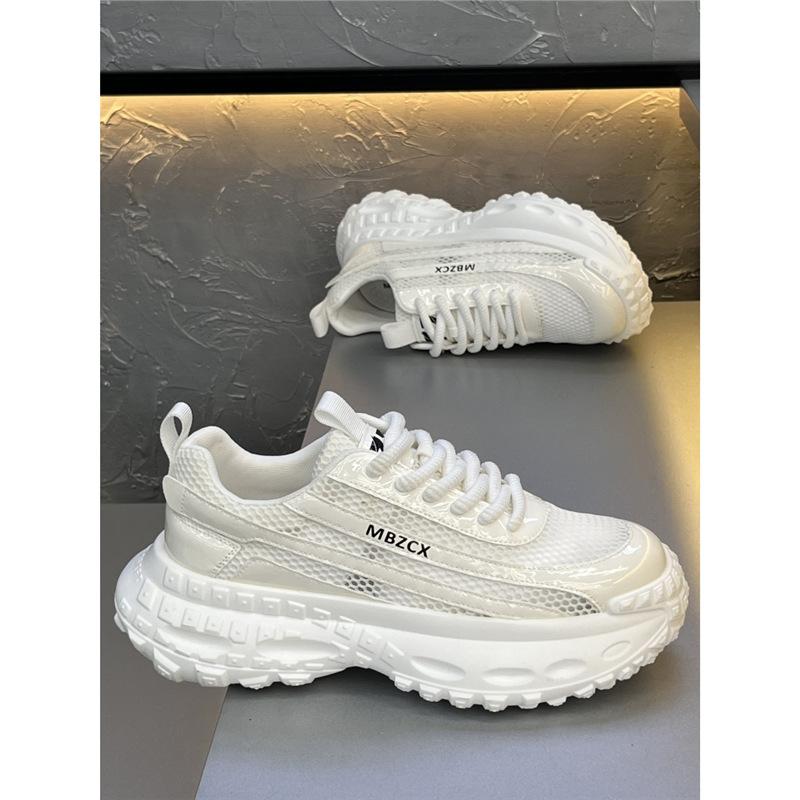 Летние новые дышащие сетчатые туфли на платформе в стиле dad shoes mbz