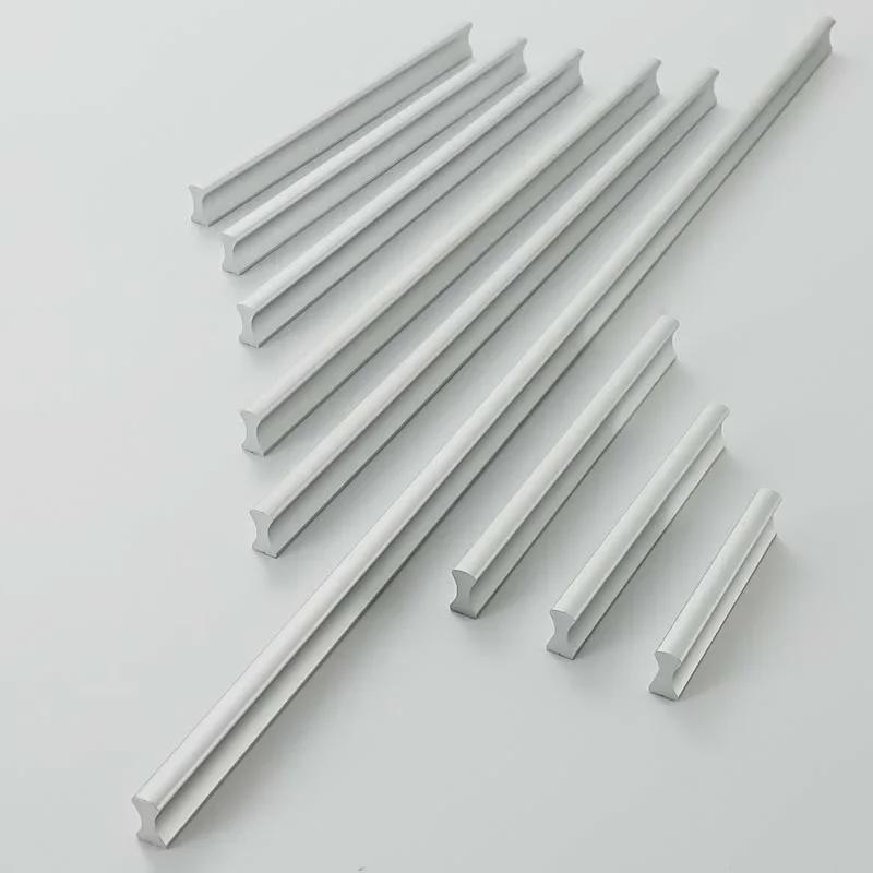 Aluminum Alloy I-Shaped Wardrobe Drawer Handle