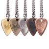 Треугольный медиатор Collares Подвеска Gestures Metal Гитарный медиатор Гитарное ожерелье Медиатор Укулеле