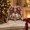 Acrylic Christmas Table Decor Faux Diamond Painting Tabletop Ornaments, Beginner-Friendly DIY Rhinestone Art Xmas Party Centerpieces Craft Kit,
