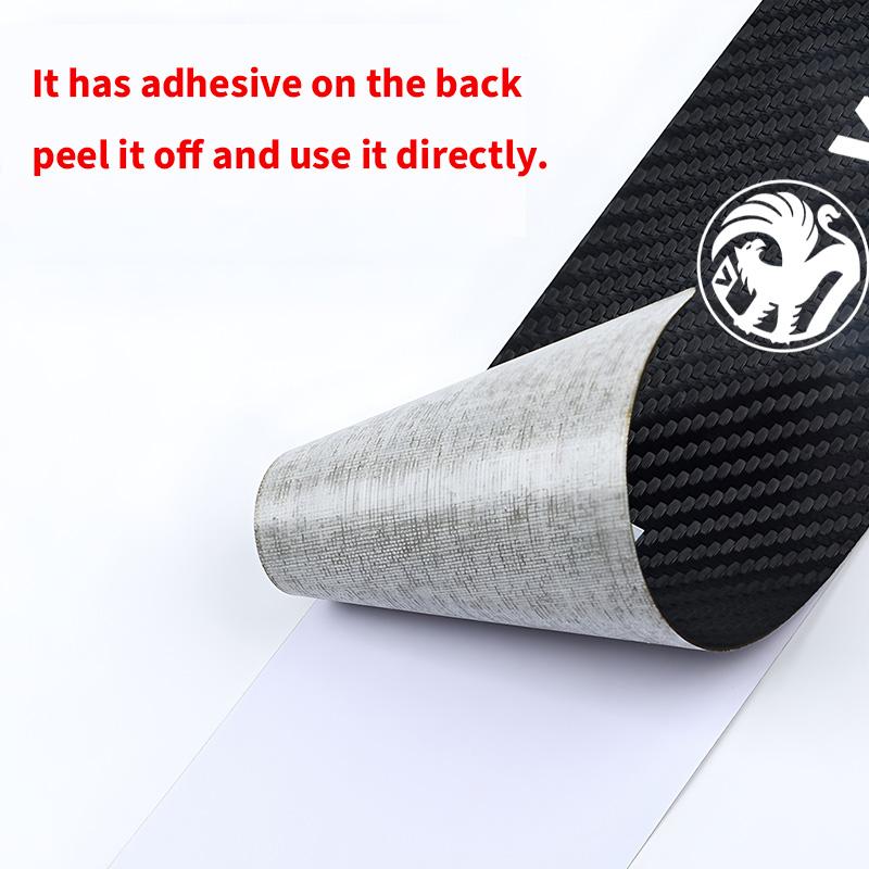 New Car trunk floor guard plate protection sticker For Vauxhall Opel Corsa D Astra G GTC J H Vectra Zafira Meriva Junior car lda066