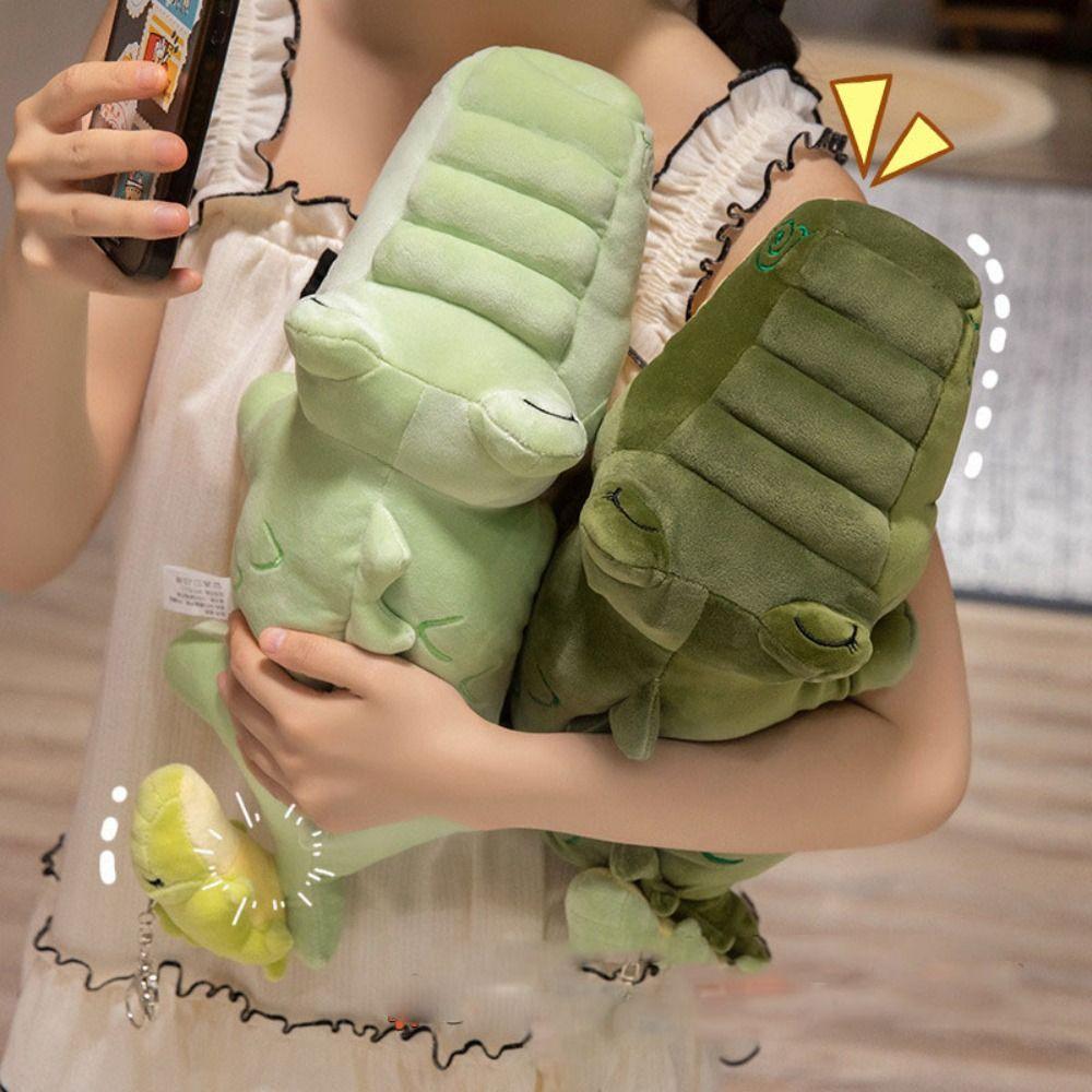 Hugging Pillows Crocodile Plush Toy Pendant Stuffed Animal Crocodile Throw Pillows Kids Toy
