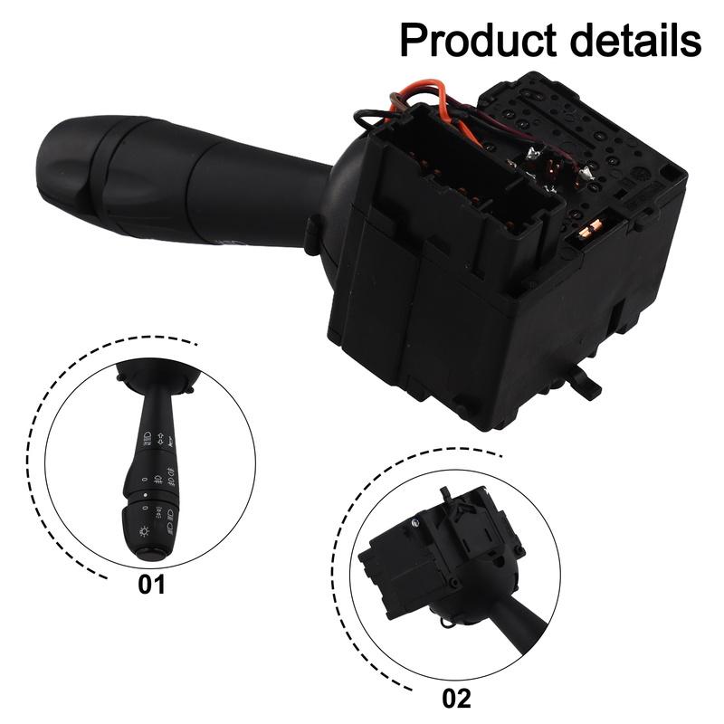 Надежный переключатель указателей поворота для Clio Для Dokker Lodgy Logan Sandero OEM 8201167988 Повысьте безопасность вашего автомобиля