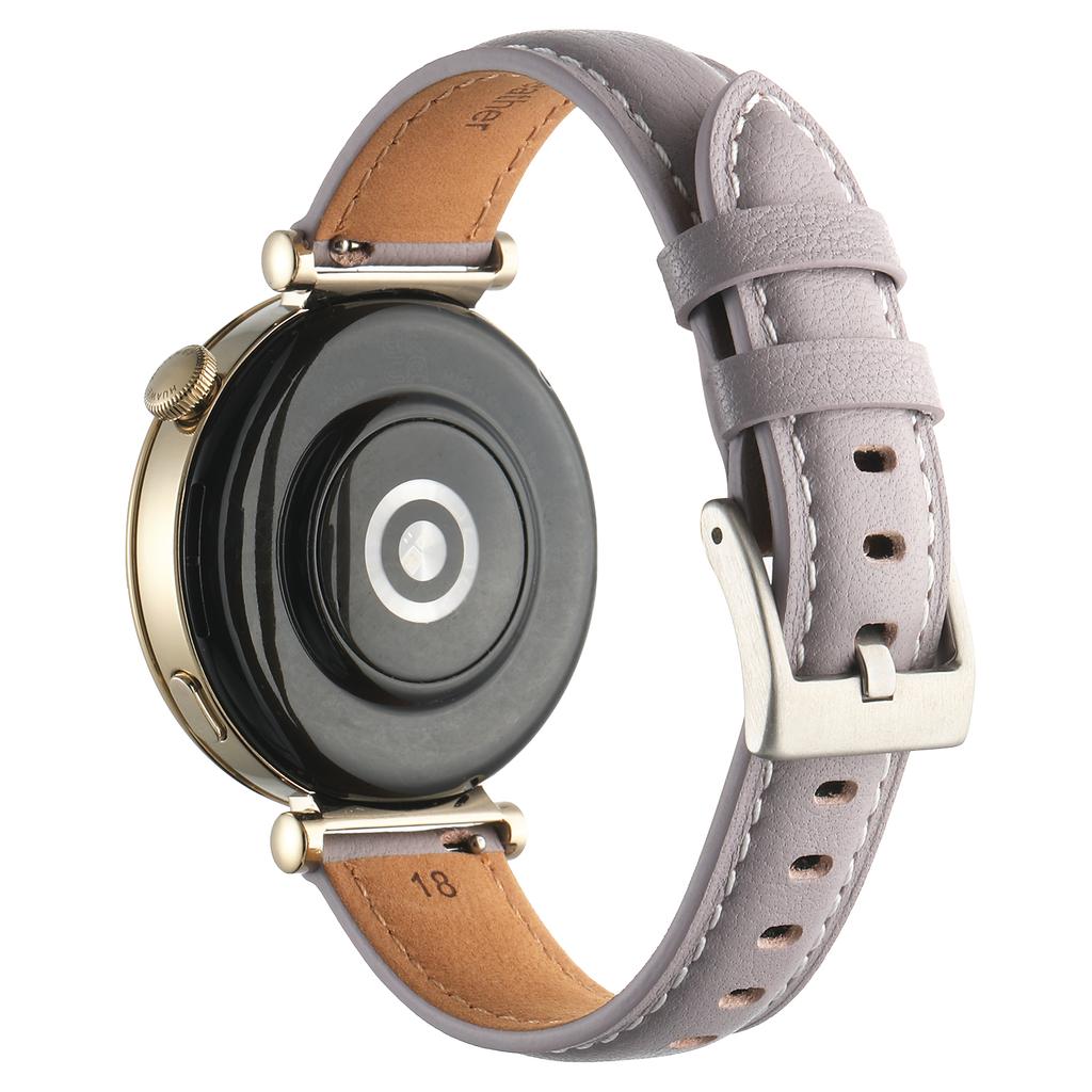18mm Watch Strap for Huawei Watch GT 4 41mm/Garmin Venu 3S Genuine Cow Leather Watch Band