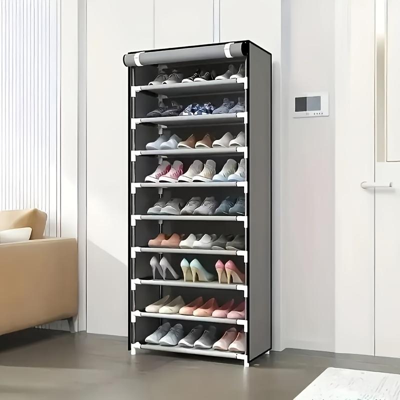 Dust-proof Shoe Cabinet Economical Multi-layer Steel Tube Assembly Dust-proof Shoe Cabinet | for Student Dormitories and Home Storage