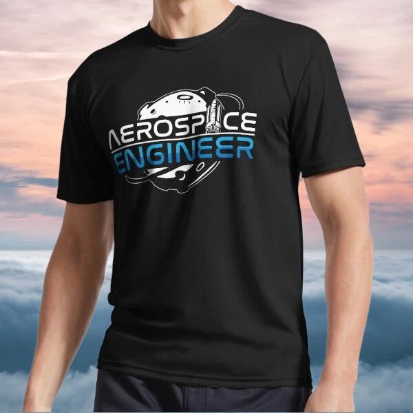 New Shirt Aerospace Engineer Rocket Space Logo TEE T-Shirt Funny Size S to 5XL