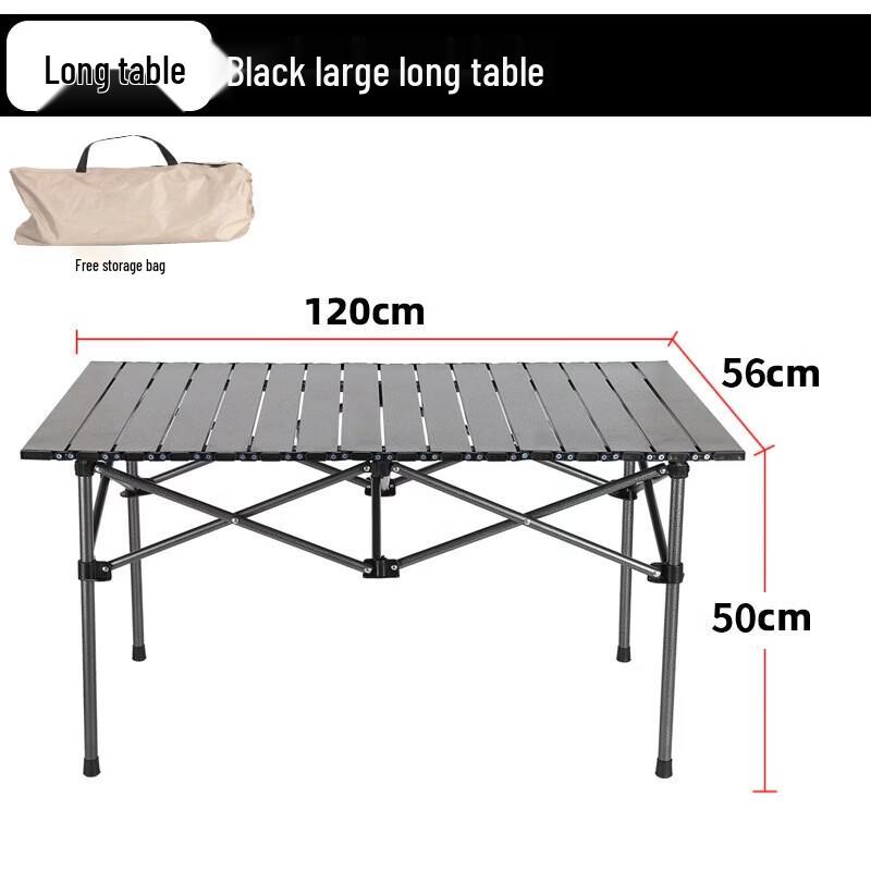 Outdoor Folding Camping Roll-Up Table