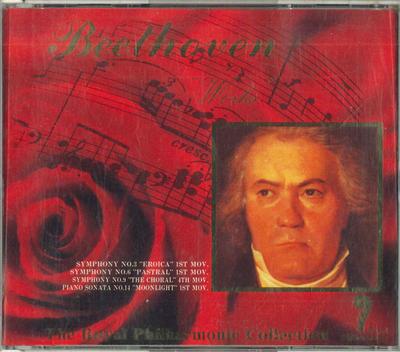 CD КОЛЛЕКЦИЯ КОРОЛЕВСКОГО ФИЛАРМОНИЧЕСКОГО ОРКЕСТРА - Произведения Бетховена RPO303 KEEP Япония Классика Б/У