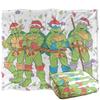 TMNT Шелковый Плед Герои Праздничный Супермягкий