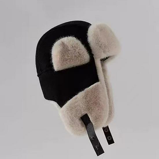Шапка с теплой флисовой подкладкой и защитой ушей для зимних видов спорта на открытом воздухе
