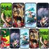 For iPhone 16 15 Xiaomi Redmi Note 14 13 12 11 Pro Max 16e Samsung Galaxy S25 S24 S23 Moto OPPO Huawei Comics One Piece Roronoa Zoro Luffy Phone Case