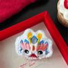 Dancing Lion Spring Festival Pin Lucky Chinese Style Pin Exquisite Lion Dance Brooch  Girl
