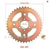 420-40T 50T 60T rear sprocket scooter gear for 50cc-125cc ATV quad pit buggy buggy kart motorcycle Accessories 420 40T 50T 60T