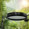 Round Adjustable Sunglasses with Glasse Case Anti-UV Glasses Clarity Outdoor Eyewear  Driving