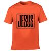 Jesus Is King Print Men Summer T-shirt Christian Religion God Faith T Shirt Men's Short Sleeve Clothing Tees Fashion Camisetas