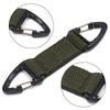 1PCS Outdoor Triangle Buckle Multifunctional Carabiner Webbing Buckle Belt Clip Hanging Key Hook for Climbing Camping Hiking