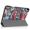 For iPad Air 11 (2025)/(2024) Tablet Case Pattern Printing Tri-Fold Stand Leather+TPU Cover with Pen Holder