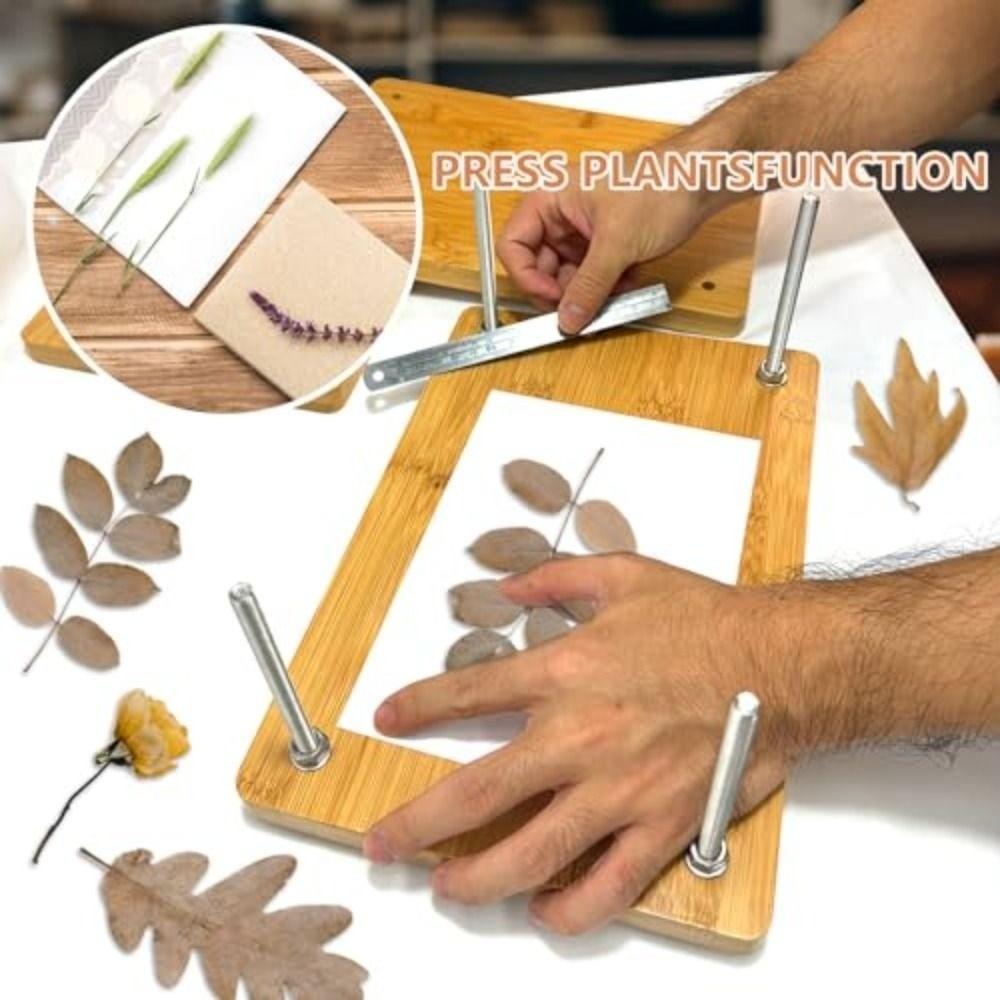 Can Used A4 Paper Wood Book Press Pad Receipt Book Press Binding Machine DIY Book Press Pad  Home