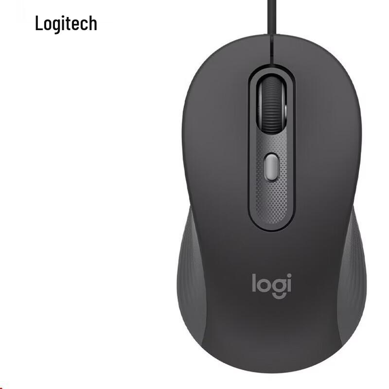 Logitech Проводная бесшумная офисная мышь M520