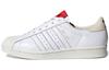 Superstar 424 x Superstar Originals Shell Toe 'White Scarlet' FW7624