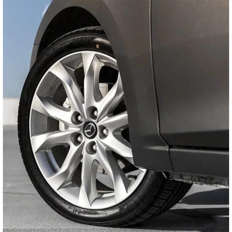 4Pcs Wheel Hub Center Cover CX-3 CX-4 CX-5 CX7 CX8 Long Leg 56MM ID53MM New Models For Mazda Atenza Axela Gray Black